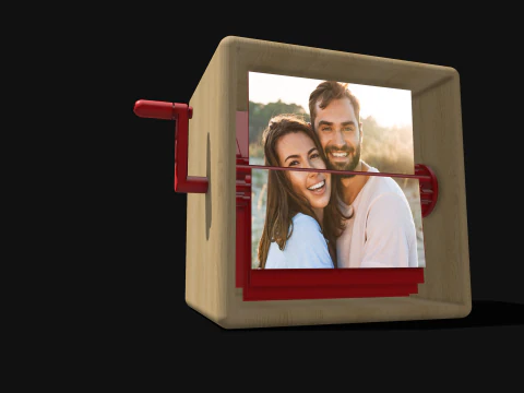 Photo Flip Box 3D Print Model