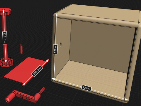 Photo Flip Box Modèles 3D en vedette