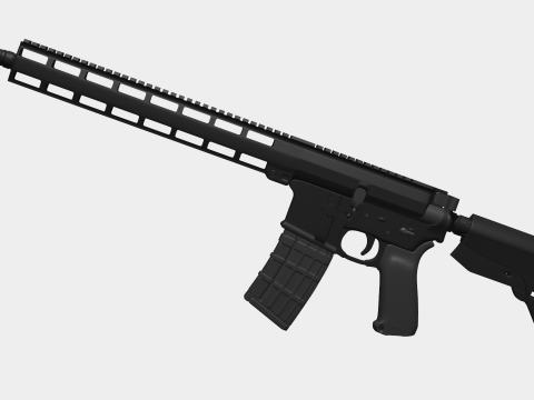 AR15 3D Model