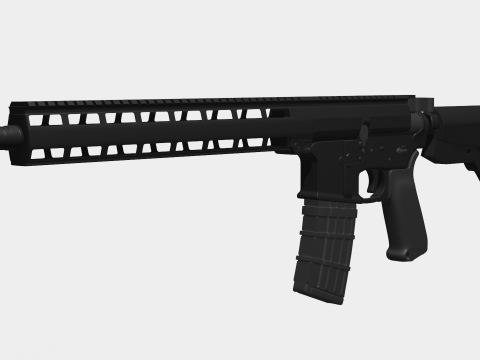 AR15 3D Model