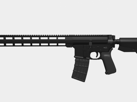 AR15 3D Model