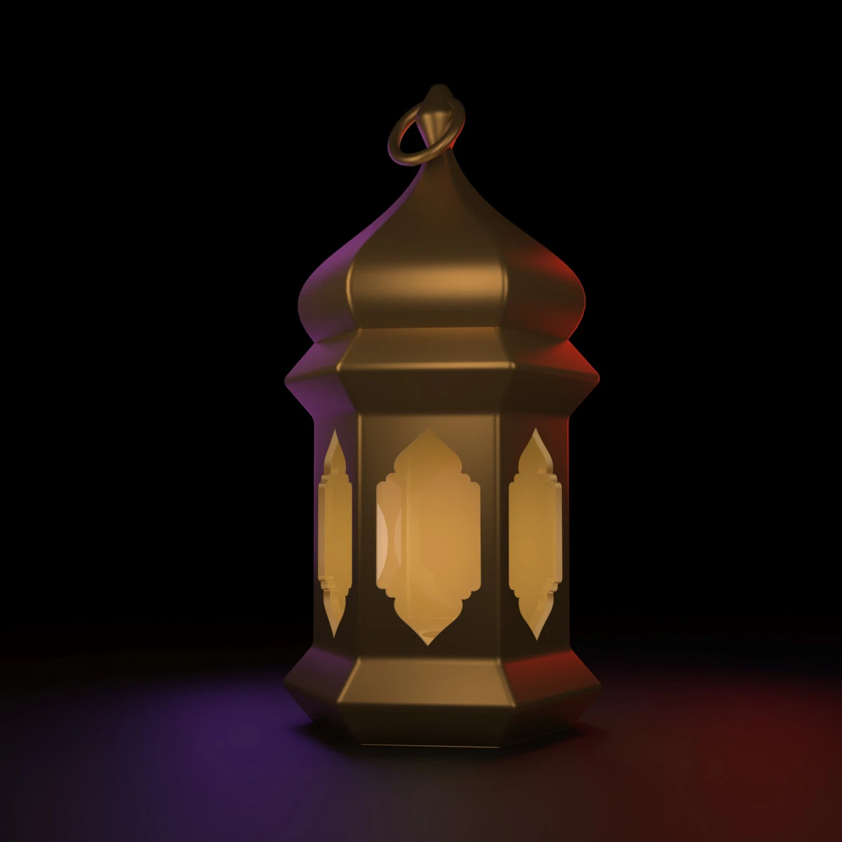 Toon Fanoos lantern 3D Model .c4d .max .obj .3ds .fbx .stl .blend
