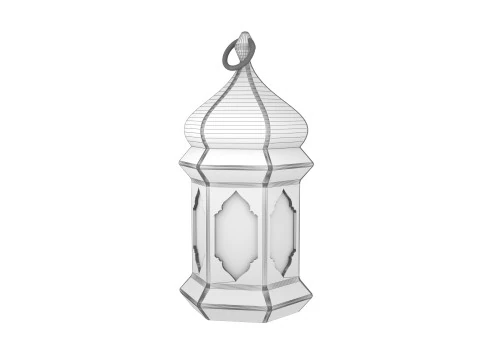 Toon Fanoos lantern 3D Model