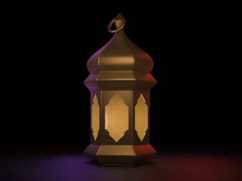Toon Fanoos lantern 3D Модель