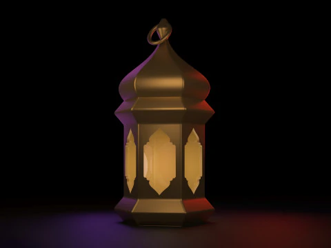 Toon Fanoos lantern 3D Model