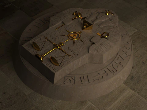 Millennium Stone 3D Model