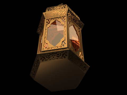 Ramadan lantern Modelo 3D