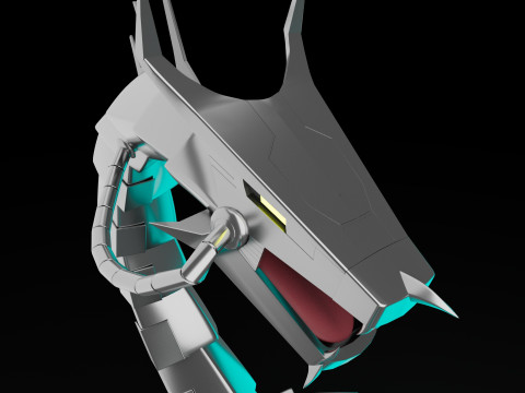 Cyber Dragon Modelo 3D