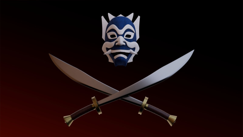 Blue spirit - avatar the last Airbender Modelo 3D .c4d .max .obj .3ds .fbx .stl .blend