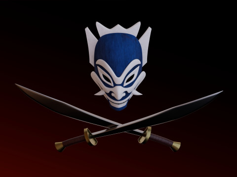 Blue spirit - avatar the last Airbender Modelo 3D