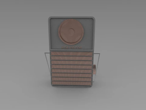 Transistor Radio 3D Print Model