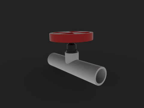 Gate Valve Miniature Modelo de impresión 3D
