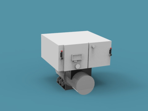 Generator Room Set 3D-Druckmodell