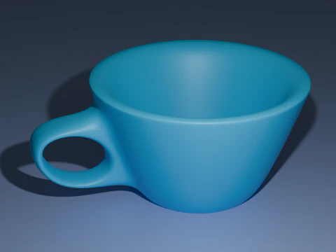 Tazza Modello 3D