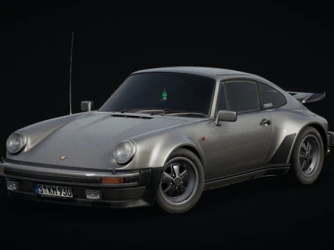 Porsche 911 930 Turbo1975 3D Model