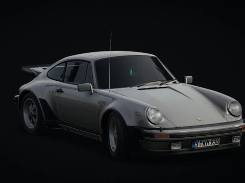 Porsche 911 930 Turbo1975 3D Model