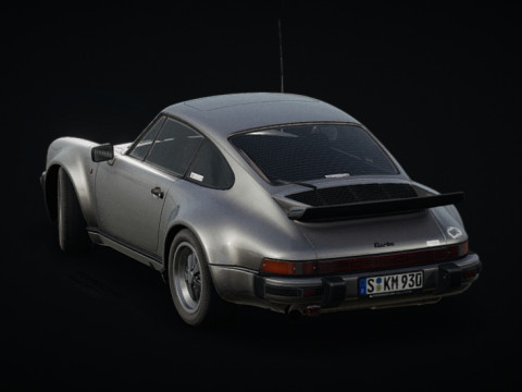 Porsche 911 930 Turbo1975 3D 模型