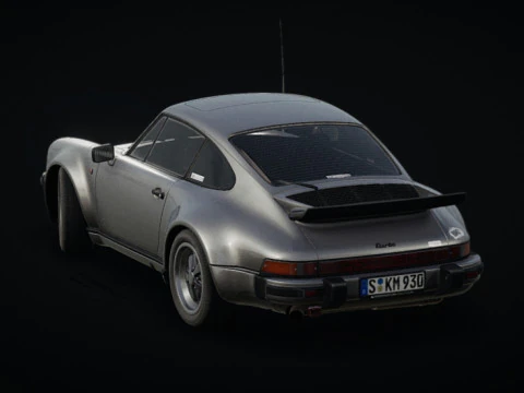 Porsche 911 930 Turbo1975 3D Model