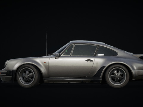 Porsche 911 930 Turbo1975 3D 模型