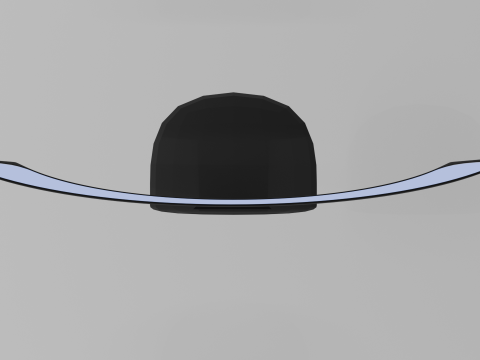 Curved Display LED Monitor 3Dモデル