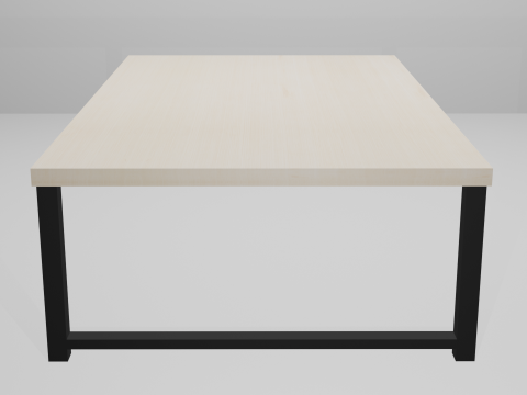 Simple Desk Model 3D