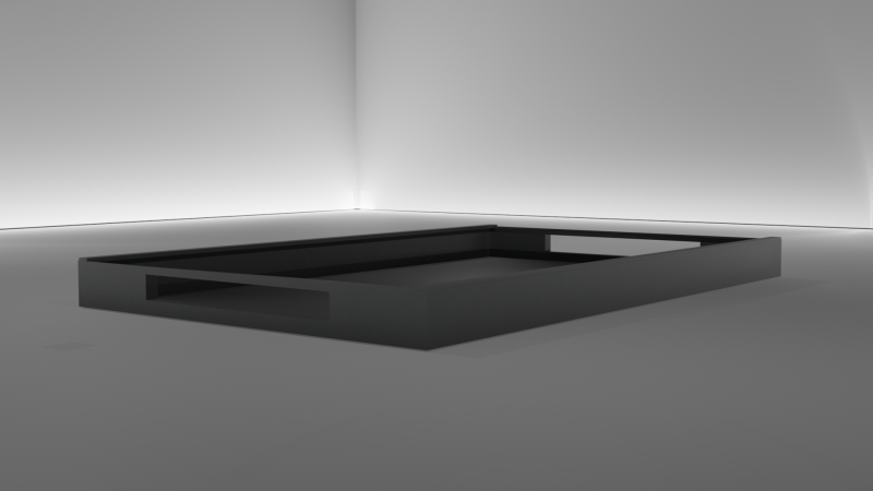 Plastic Tray 3D Model .c4d .max .obj .3ds .fbx .stl .blend