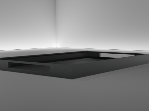 Plastic Tray Model 3D