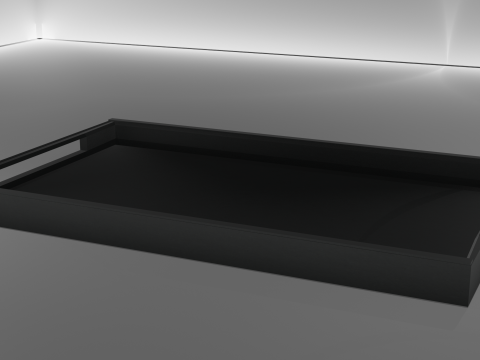 Plastic Tray 3D Model