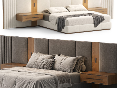 Beacon bed by Workshop Collection 3D 모델
