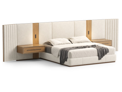 Beacon bed by Workshop Collection 3D Model