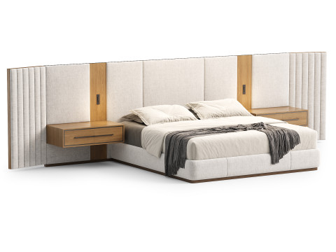 Beacon bed by Workshop Collection 3D Model