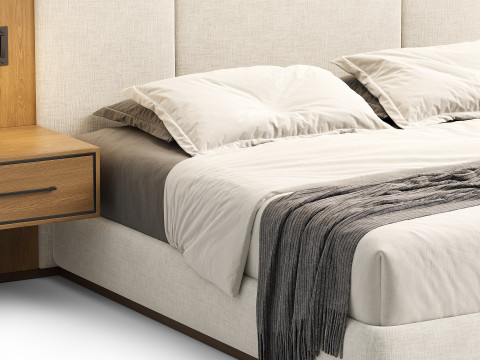 Beacon bed by Workshop Collection 3D Model