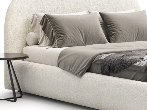 Bali bed 3D 模型
