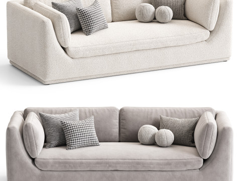 Loring sofa by West elm 3D 模型