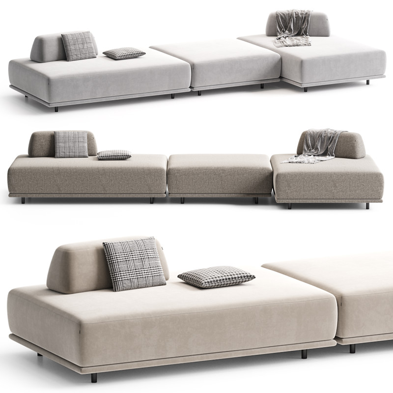 Mackenzie sofa 2 Modello 3D .c4d .max .obj .3ds .fbx .stl .blend