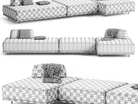 Mackenzie sofa 2 3D Model