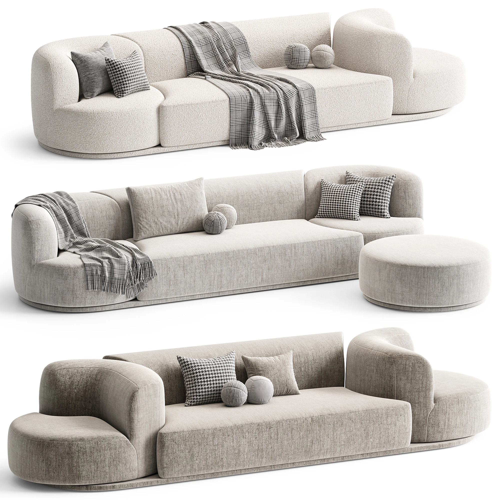 Maddy sofa by Artipieces 3D Model .c4d .max .obj .3ds .fbx .stl .blend 
