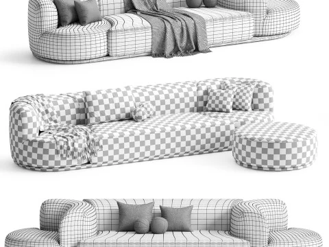 Maddy sofa by Artipieces 3D Model