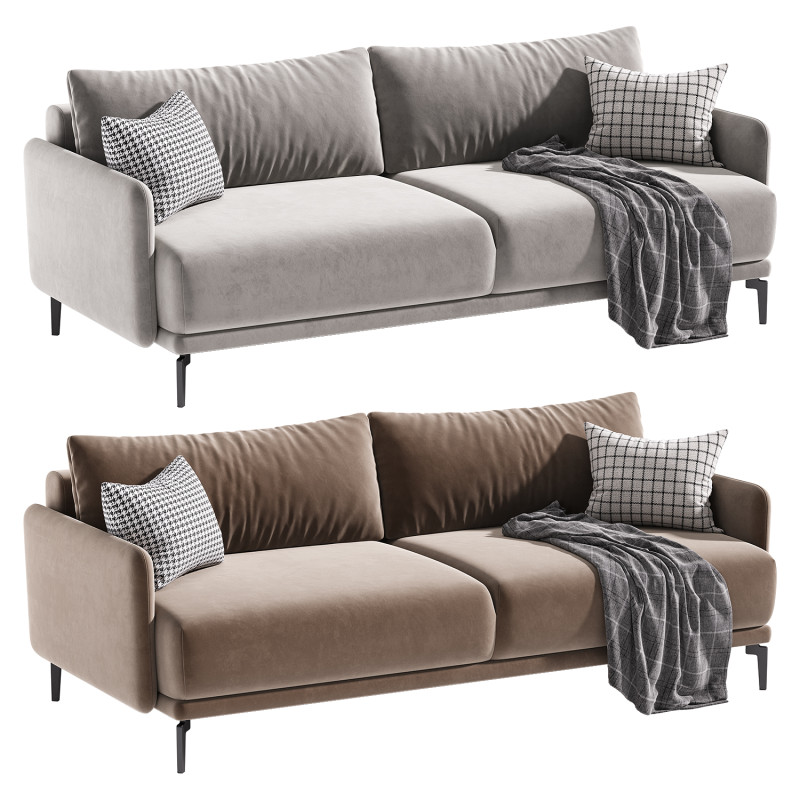 Archi sofa 3D Модель .c4d .max .obj .3ds .fbx .stl .blend 