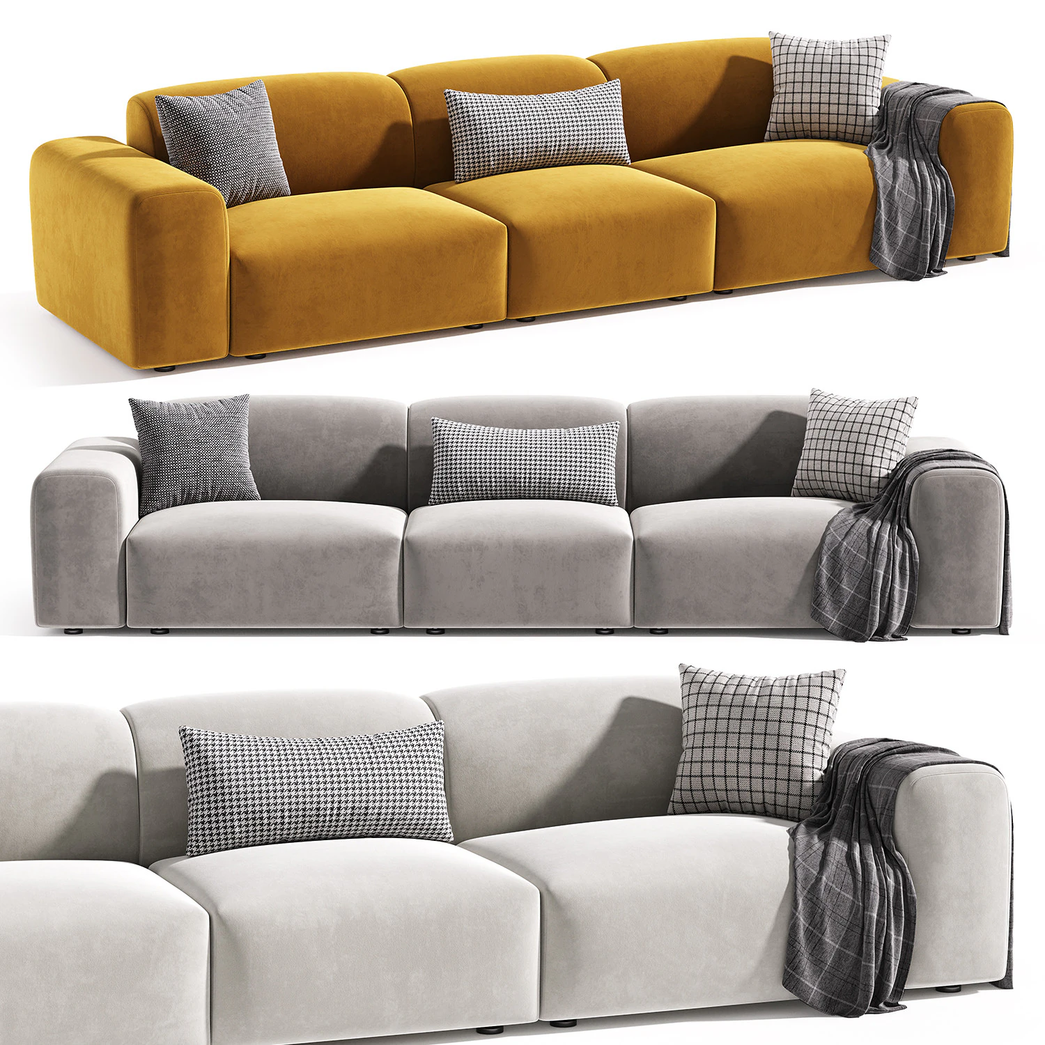 Cubi sectional plus 3D Model .c4d .max .obj .3ds .fbx .stl .blend