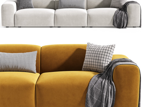 Cubi sectional plus 3D Model