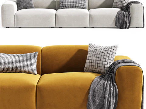 Cubi sectional plus 3D Model