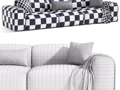 Cubi sectional plus 3D Model