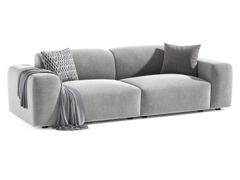 Cubi studio with armrests 3D Модель