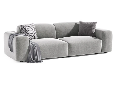 Cubi studio with armrests 3D Model
