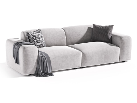 Cubi studio with armrests 3D Модель