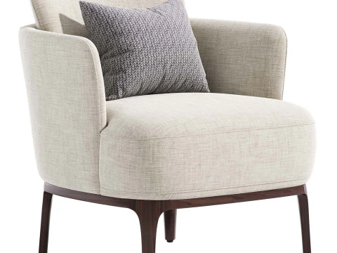 Jabote armchair by La redoute 3D Model