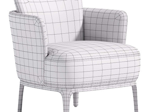 Jabote armchair by La redoute 3Dモデル