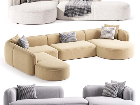 Luzaro Royalty 20 sofa 3D Model