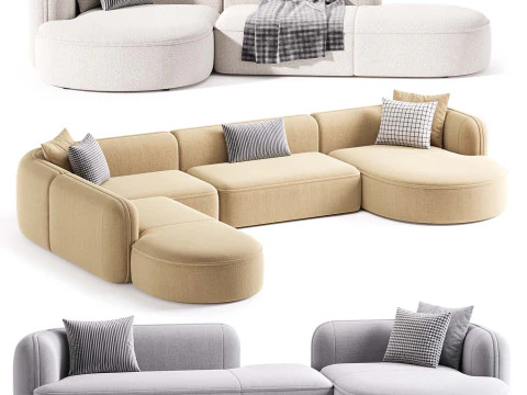 Sofá Luzaro Royalty 20 Modelo 3D